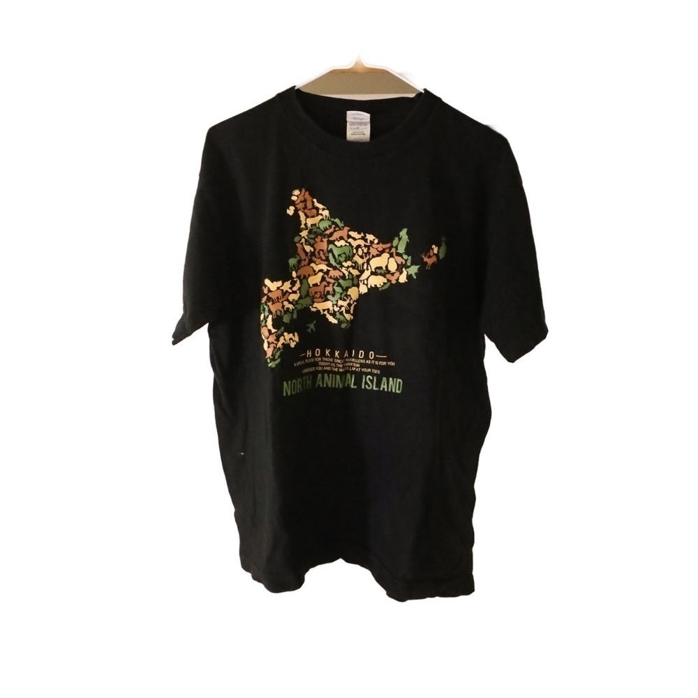 HOKKAIDO Heavyweight  graphic tee size Large
